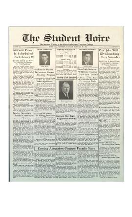 The Student Voice, February 27, 1936