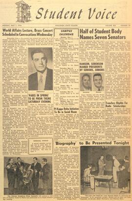 The Student Voice, May 7, 1956.