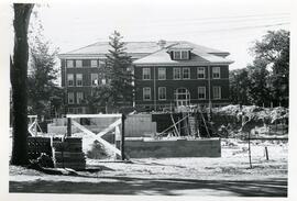 Construction of the library, 1952.