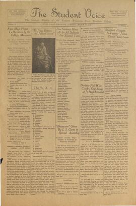 The Student Voice, March 26, 1929