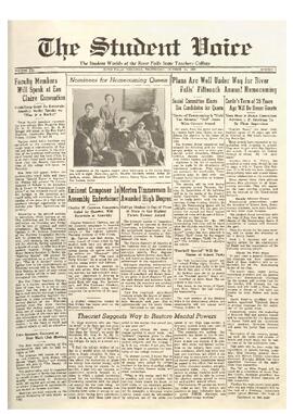 The Student Voice, October 14, 1936