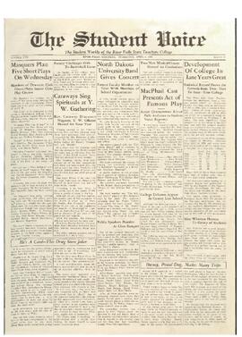 The Student Voice, April 5, 1933