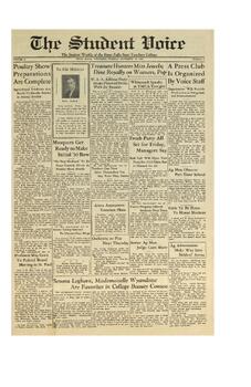 The Student Voice November 18, 1930.