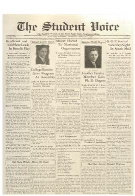 The Student Voice, February 1, 1933