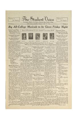 The Student Voice, January 24, 1928.