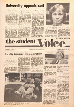 The Student Voice, January 29, 1981.