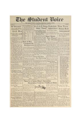 The Student Voice December 16, 1930.
