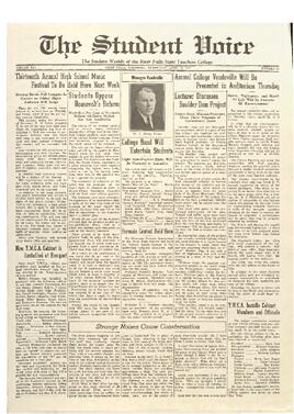 The Student Voice, April 21, 1937