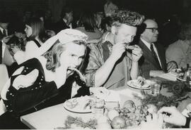 Dick and Grace Swensen at Madrigal Banquet.