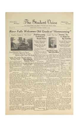 The Student Voice, October 11,1927.