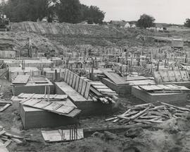 Construction in a ditch