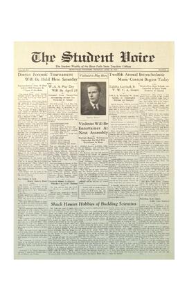 The Student Voice, April 23, 1936