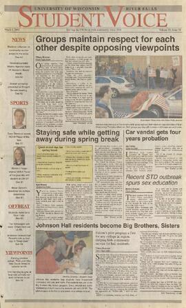 The Student Voice, March 6, 2003.