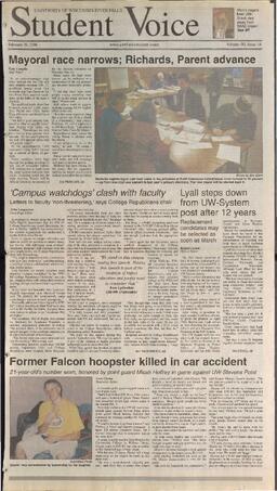 The Student Voice, February 20, 2004.