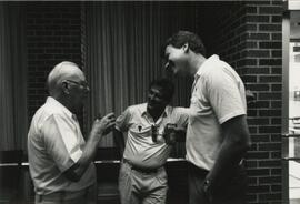 Three Men Talking, 1988.