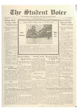 The Student Voice, December 21, 1933