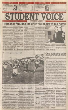 The Student Voice, October 3, 1996.