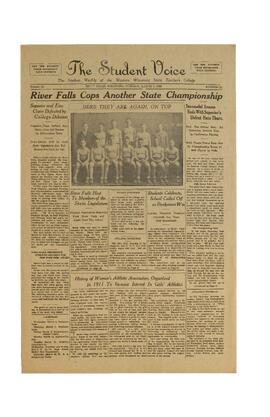 The Student Voice, March 5, 1929