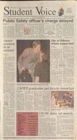 The Student Voice, April 15, 2005.