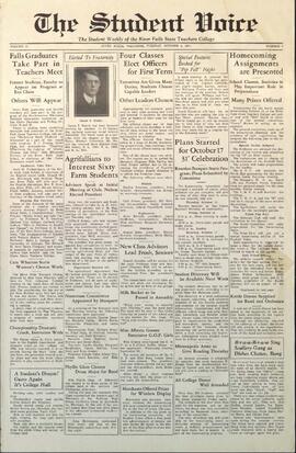 The Student Voice, October 6, 1931