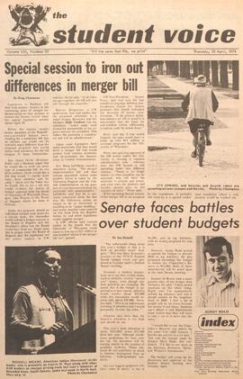 The Student Voice, April 25, 1974.