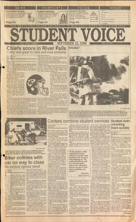 The Student Voice, September 12, 1996.