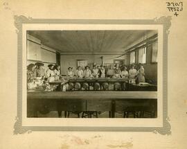 Home Economics Classroom,  circa 1880s.