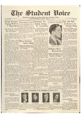 The Student Voice, February 15, 1934