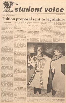 The Student Voice, October 31, 1974.