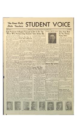 The Student Voice, November 18, 1942.