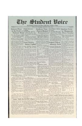 The Student Voice, April 6, 1932