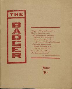 Normal Badger, June 1910