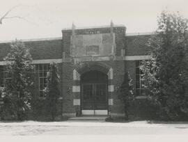 Front of industrial arts building
