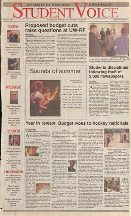 The Student Voice, May 15, 2003.