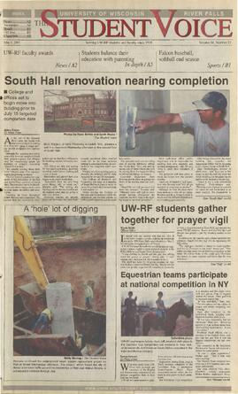 The Student Voice, May 9, 2002.