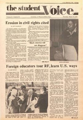 The Student Voice, March 19, 1981