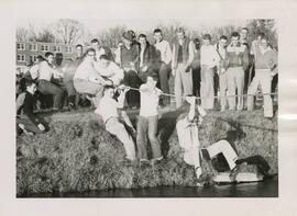 Homecoming Tug of War, 1955.