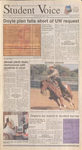 The Student Voice, March 4, 2005.