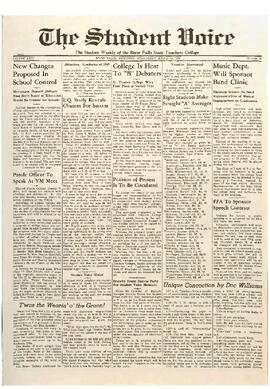 The Student Voice, March 22, 1939.