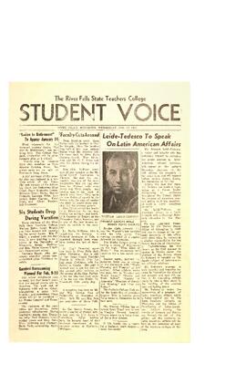 The Student Voice, January 17, 1945.