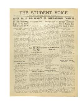 The Student Voice March 24, 1926.