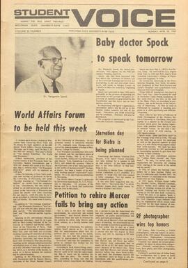 The Student Voice, April 28, 1969.