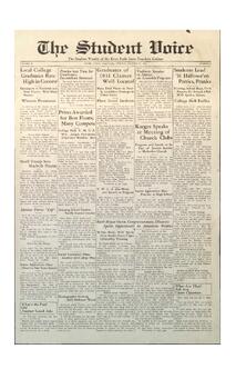 The Student Voice, October 27, 1931