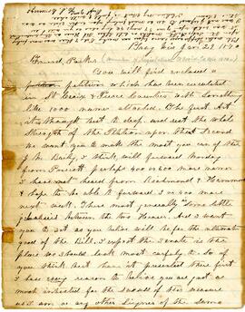 Petition Letter, 1870.