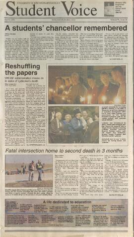 The Student Voice, April 02, 2004.
