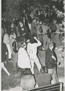 Homecoming Bonfire, 1967.