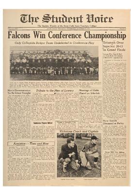 The Student Voice, November 9, 1938.