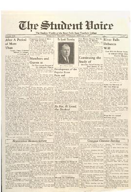 The Student Voice, February 2, 1938