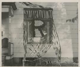 Homecoming Decorations, circa 1950s.