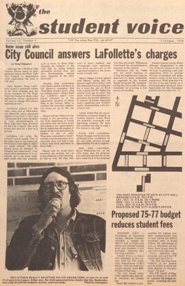 The Student Voice, October 3, 1974.